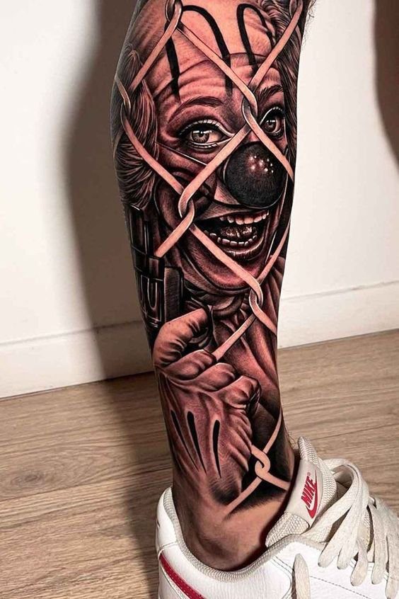 tatuagens-realistas-pinterest Tatuagens Realistas (Pinterest) - Tatuagem masculina na perna