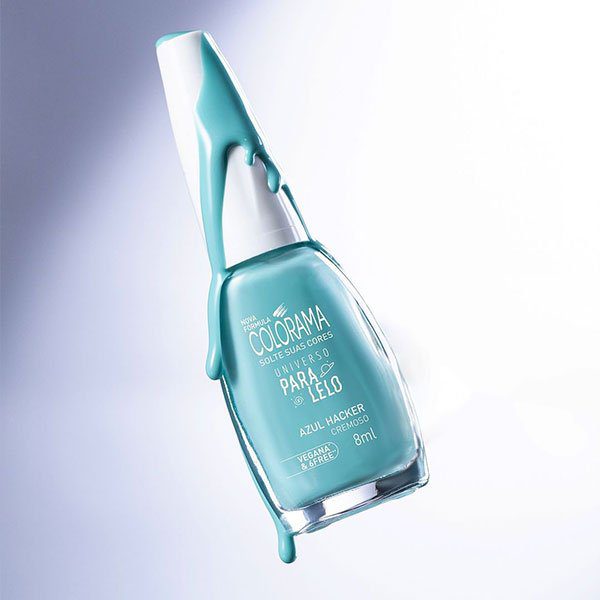 esmalte azul colorama