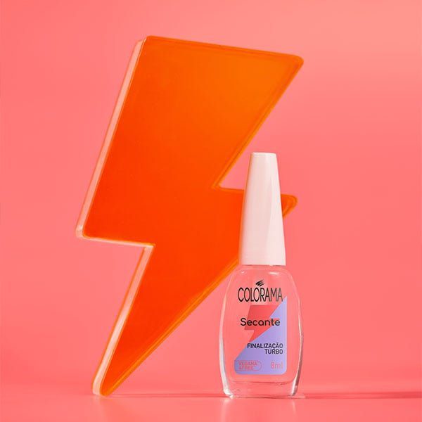 Imagem do esmalte secante turbo