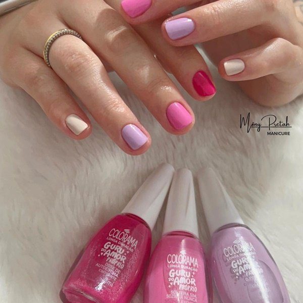 Invista nas unha coloridas